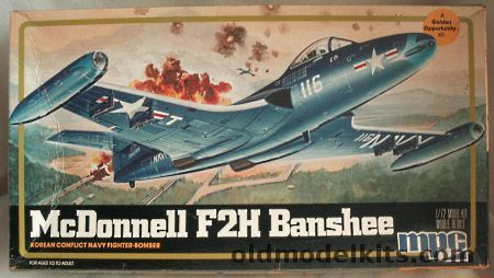MPC 1/72 McDonnell F2H-2 or F2H-2P Banshee (ex-Airfix) - (F2H2 F2H2P), 1-4305 plastic model kit